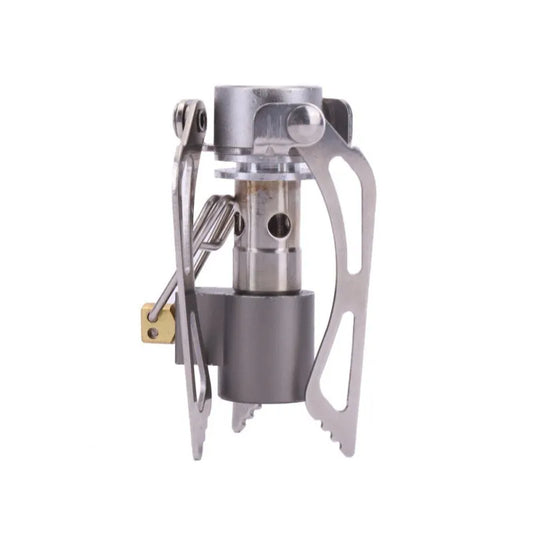 Ultra-Lightweight 95g Portable Camping Stove | Pocket Butane Gas Burner with Built-In Ignition